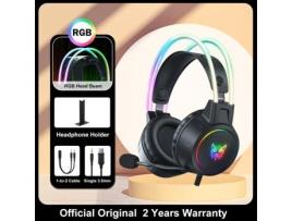 Onikuma X15 Pro Rgb Head Beam Gaming Auscultadores com MicroAuriculares 3.5Mm Durable Stereo Surround Rgb Switch