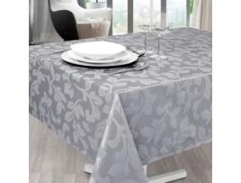 Toalha Jacquard Floral Cinza ONÍRICA 150 x 200 cm