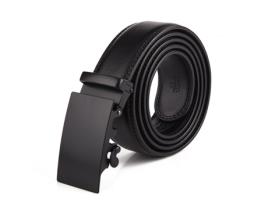 Cinto MOROROR Casual Negócios Pele para Homem (125 cm - Preto)