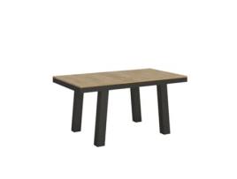 Mesa de Refeição ITAMOBY Bridge Evolution (90x160/420 - Painéis em Melamina - Carvalho Natural)