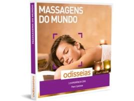 Pack Presente Odisseias - Massagens do Mundo | Experiência de Spa para 1 pessoa