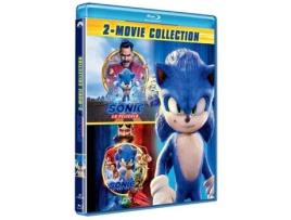 Blu Ray Sonic The Hedgehog 1 + 2 - Sonic 1 + 2 La Película