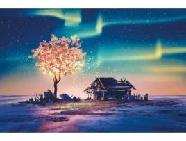 Quebra-Cabeças Árvore de Luz de Fantasia 1000 Peças (Idade Mínima: 15 anos)