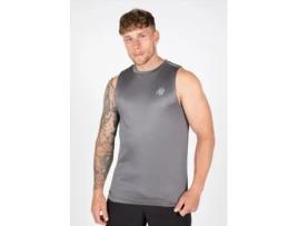 T-shirt sem Alças GORILLA WEAR (S - Cinzento)