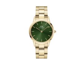 Relógio feminino Daniel Wellington Iconic Link Emerald