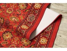 Passadeira Antiderrapante Tradycja Tradição Vermelho Goma 100Cm DYWANY LUSZCZOW