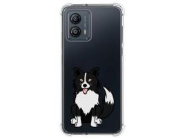 Capa de Silicone para Motorola Moto G53 5G Cães 01 TUMUNDOSMARTPHONE