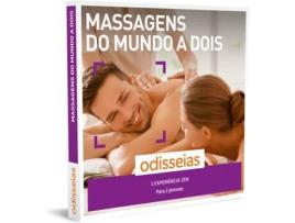 Pack Presente Odisseias - Massagens do Mundo a Dois | Experiência de Spa para 2 pessoas