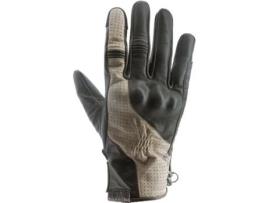 Luvas de Verão de Motocicleta de Verão em Couro Perfurado HELSTONS Brooks Air Tamanho 11