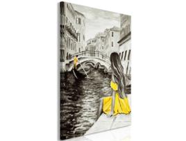 Quadro ARTGEIST Far Dreams (1 Part) Vertical Yellow (20x30)