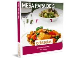 Pack Presente Odisseias - Mesa para Dois | Experiência gourmet para 2 pessoas