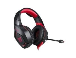 Auscultadores Gaming com Fio ONIKUMA K1-B (Over Ear - MicroAuriculares - Preto)