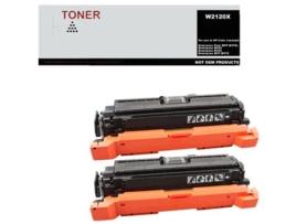 Pack 2 Cartuchos de Toner Compatível com Hp 212X W2120X