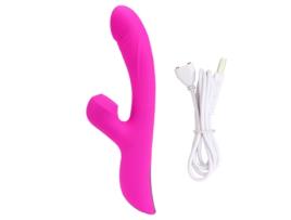 Vibrador de massagem de sucção de aquecimeNão automático para mulheres (vermelho) OEMG