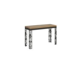 Mesa de Refeição ITAMOBY Ghibli Double (120/200x45/90 - Painéis em Melamina - Carvalho Natural)