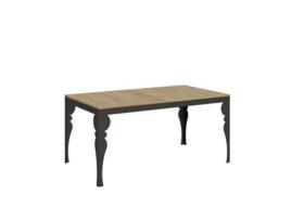 Mesa de Refeição ITAMOBY Paxon Evolution (90x160/264 - Painéis em Melamina - Carvalho Natural)