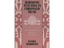 Livro harmonic function in chromatic music de daniel harrison (inglês)