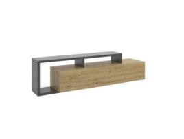 Móvel de TV DEKIT Kram (Branco - Melamina - 47 x 165 x 40 cm)