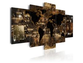 Quadro ARTGEIST World of bronze (100x50)