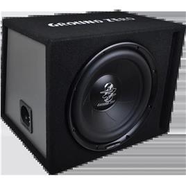 Caixa com Subwoofer Ativo Ventilado de 25 Cm - 10 Â?³ GROUND ZERO