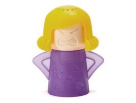 Limpador a Vapor para Microondas Angry Mama com Vinagre e Água Roxo GNCHOME
