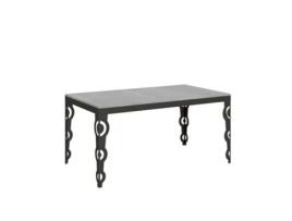 Mesa de Refeição ITAMOBY Karamay Evolution (90x160/264 - Painéis em Melamina - Cimento)