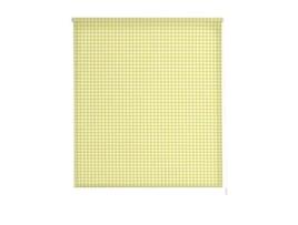 Estore de Rolo ESTORALIS Impressão digital Translúcido Vichy-2 Amarelo  (160 x 175 cm)