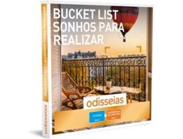 Pack Presente Odisseias - Bucket List - Sonhos para Realizar | Experiência de alojamento ou Aventura para 1 ou 2 pessoas