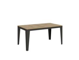 Mesa de Refeição ITAMOBY Flame Evolution (90x160/420 - Painéis em Melamina - Carvalho Natural)