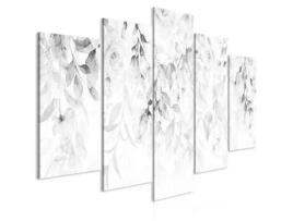 Quadro ARTGEIST Waterfall of Roses (5 Parts) Wide - Third Variant (100x50)