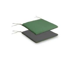 Almofada de Exterior Reversível DUEHOME (42 cm x 3 cm - Verde)