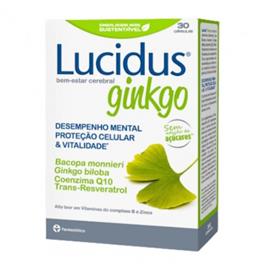 Lucidus Ginkgo 30 Cápsulas
