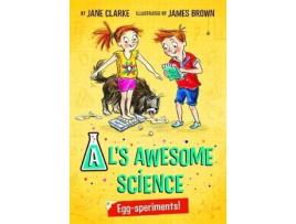 Livro al's awesome science: egg-speriments! de jane clarke (inglês)