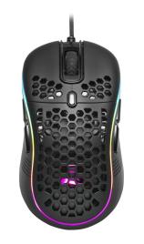 Rato Óptico Sharkoon Light² S 6200DPI RGB Preto