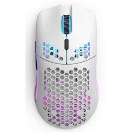 Rato Óptico Glorious PC Gaming Race Model Wireless - Branco