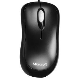 Microsoft Mouse óptico Basic One Size Black