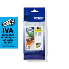 brother Tinteiro Original LC-426, Amarelo, Embalagem Individual, LC426Y