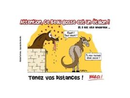 Placa humorística em forma de coração FR8MAN