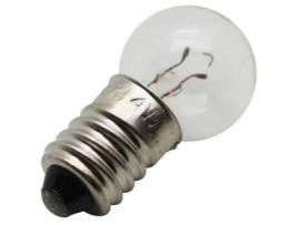 Caixa de 10 luzes de bicicleta lâmpada de rosca padrão P2R E10 G14 6 V 2,4 W