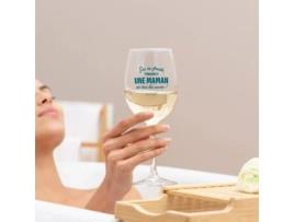 Copo de Vinho Seco Ou Frutado Um Brinde a Uma Mãe Bem Sucedida MR. WONDERFUL