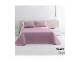 Colcha HOMESECRET Malva (Algodão - 150 cm)