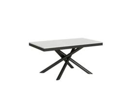 Mesa de Refeição ITAMOBY Famas Evolution (90x160/420 - Painéis em Melamina - Freixo Branco)