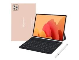 Tablet WUXIAN V62 + Teclado Bluetooth + Capa + Auriculares + Stylus Pen (10.1'' - 64 GB - 4 GB RAM - Wi-Fi-GPS-4G)