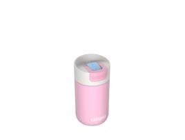 Garrafa Térmica Olympus 300 Ml de Aço Inoxidável Anti-Gotejamento Anti-Derramamento. Beijo Rosa KAMBUKKA