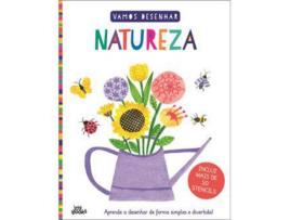 Livro Vamos Desenhar: Natureza de Elizabeth Golding ( Português )