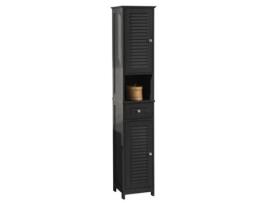 Móvel de Casa de Banho SOBUY com 2 Portas e 1 Gaveta Frg236-Dg