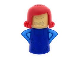 Limpador a Vapor para Microondas Angry Mama com Vinagre e Água Azul GNCHOME