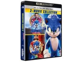 Blu Ray Sonic 1 + 2 Pack 4K Uhd + Blu-Ray