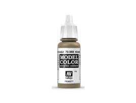 Tinta Acrílica Mate 17 Ml ACRYLICOS VALLEJO 988 Castanho Caqui Fs30277