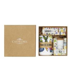 Castelbel Portus Cale Sardine Kit Vela 190Gr + Sabonete + Toalha